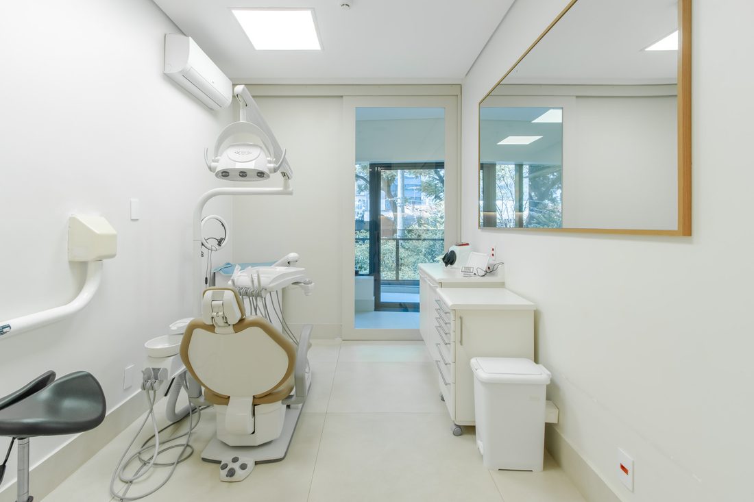 Sala de tratamento moderna